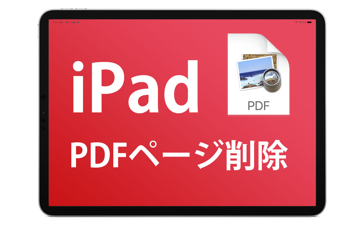 Ipadでpdfファイルの編集 ページの削除 Aoyake